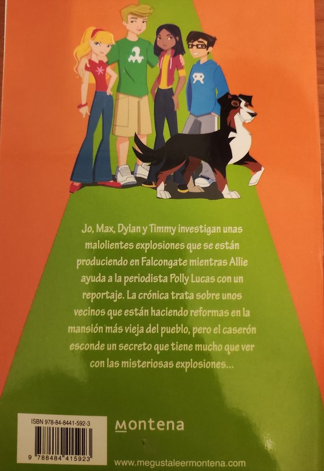 Los cinco tras la pista