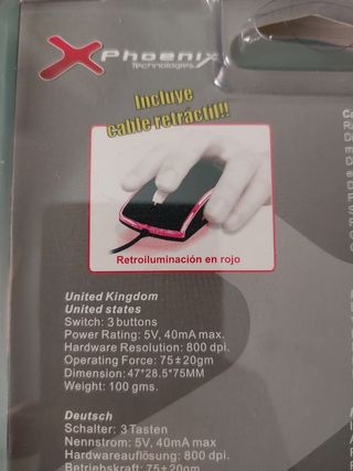 Ratón mini