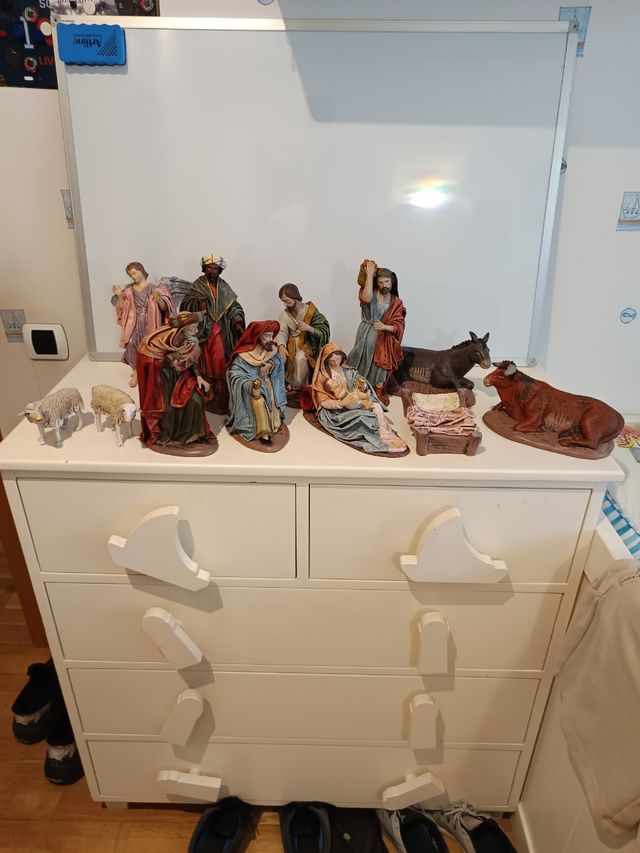 Figuras pesebre de alta calidad perfecto estado