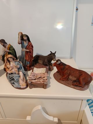 Figuras pesebre de alta calidad perfecto estado
