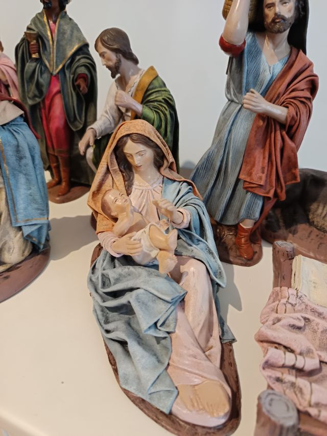 Figuras pesebre de alta calidad perfecto estado