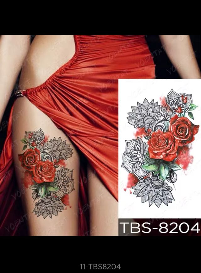 Tatuaje temporal para mujeres