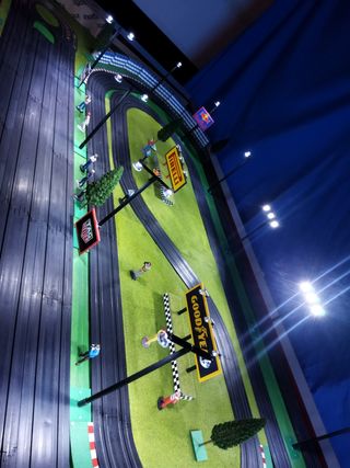 Iluminación circuitos scalextric scx