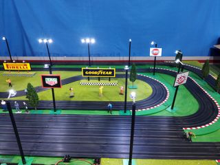 Iluminación circuitos scalextric scx