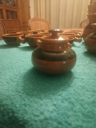 Conjunto tazas y jarras Valdemora