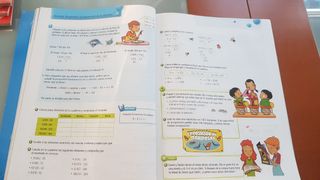 Libros Matemáticas 5° Primaria.