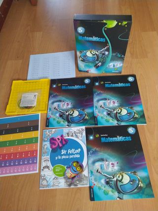 Libros matemáticas 5⁰ primaria