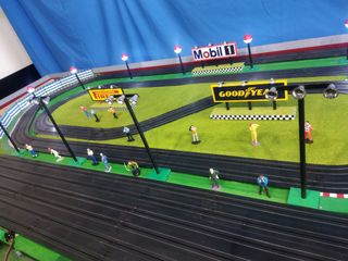 Pistas iluminación circuito Scalextric