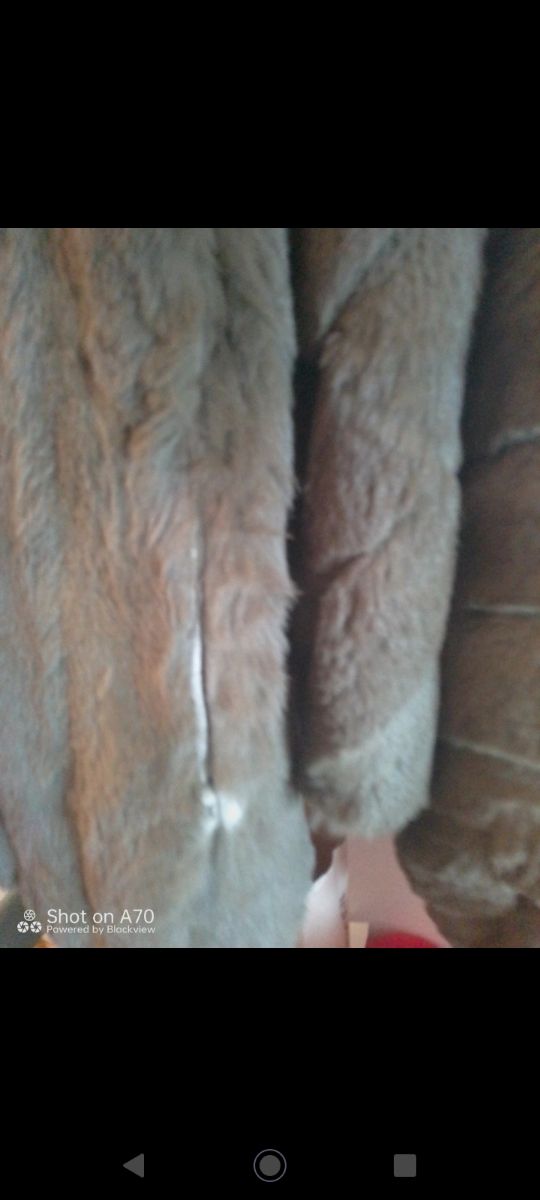 Pelliccia eco verde militare 