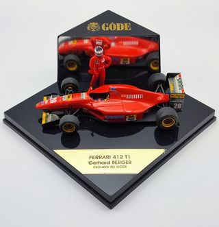 FERRARI 412 T1 GERHARD BERGER 1/43 ONYX GÓDE 190