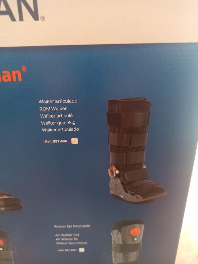 Bota ortopedica articulada