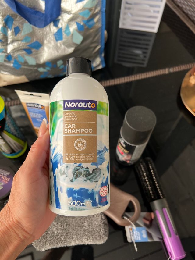Prodctos de limpiza de coche