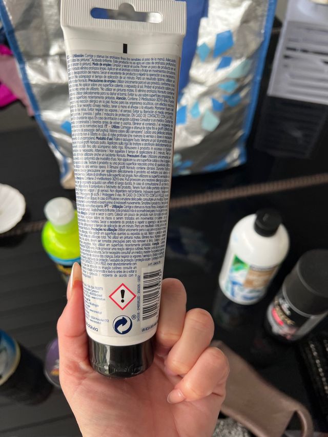 Prodctos de limpiza de coche