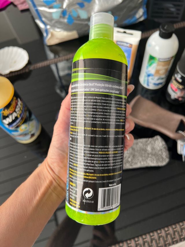 Prodctos de limpiza de coche