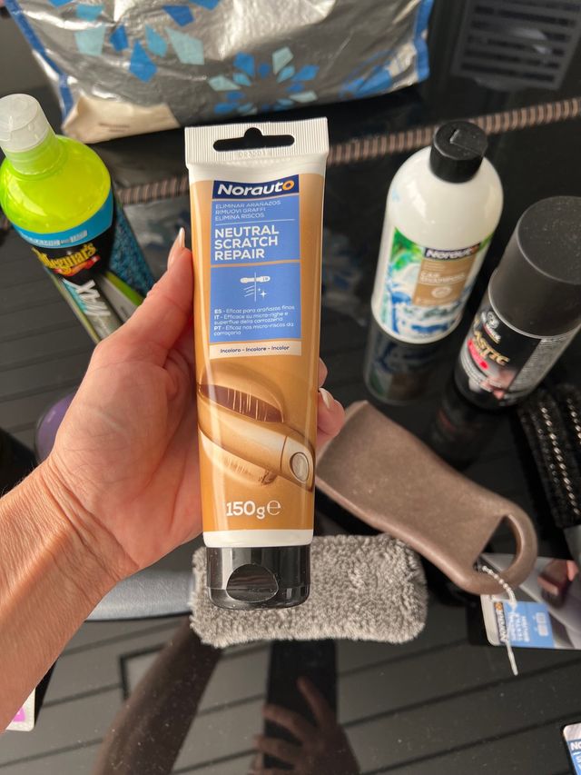 Prodctos de limpiza de coche