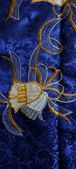 Tovaglietta natalizia blu/oro