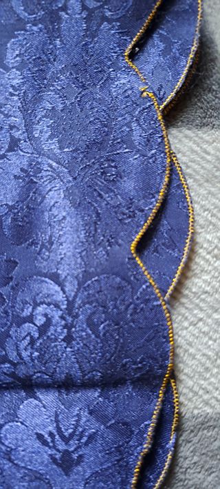 Tovaglietta natalizia blu/oro