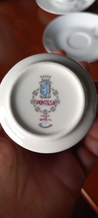 Juego de café pontesa