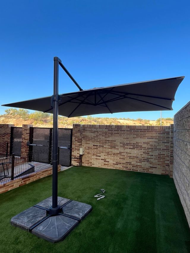 Sombrilla leroy merlin 2,8 x 3,8 m