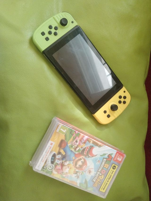 Lote Nintendo switch + juegos