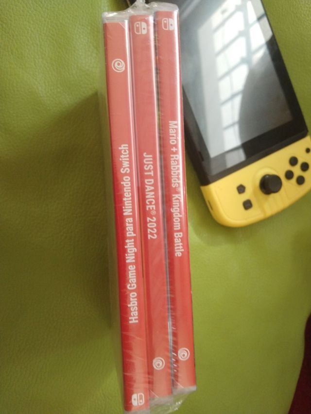 Lote Nintendo switch + juegos