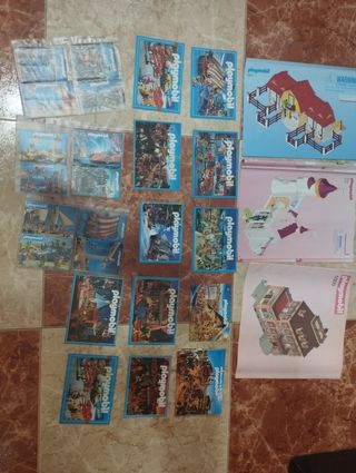 Playmobil instrucciones, revista, poster