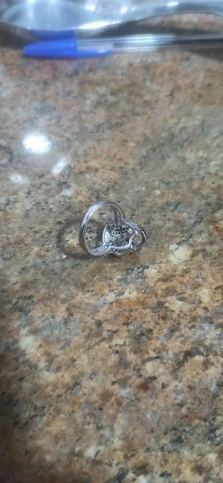 Anillos de plata 925 y circonitas. Elegante