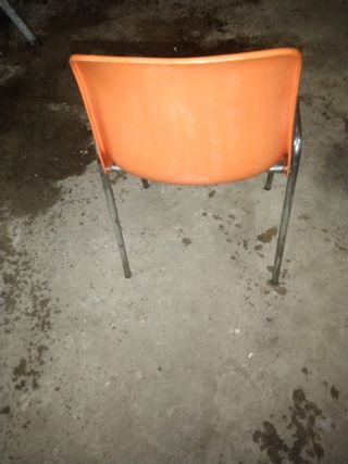 Silla de oficina antigua.