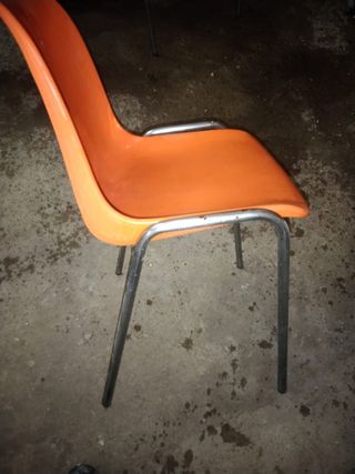 Silla de oficina antigua.