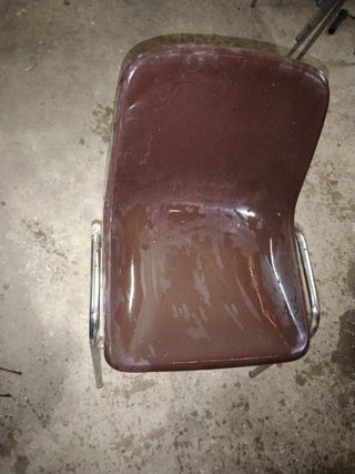 Silla de oficina antigua.