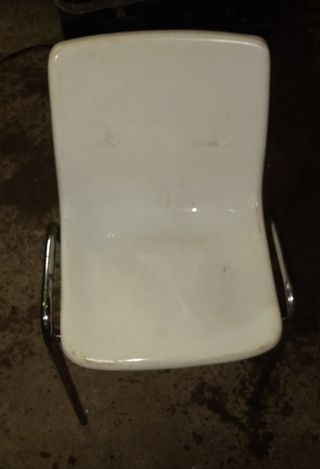 Silla de oficina antigua.