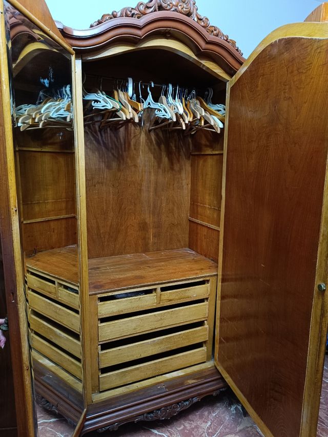 Dormitorio completo antiguo