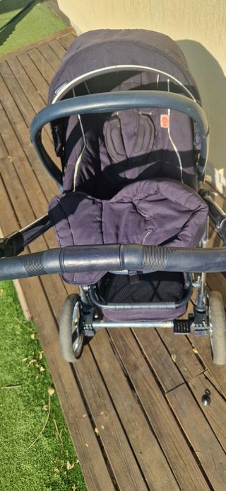 Carrito bebe Capazo, silleta y maxicosi Bebecar Ip