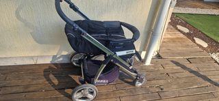 Carrito bebe Capazo, silleta y maxicosi Bebecar Ip