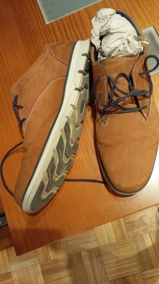 Zapatos cordones piel hombre timberland