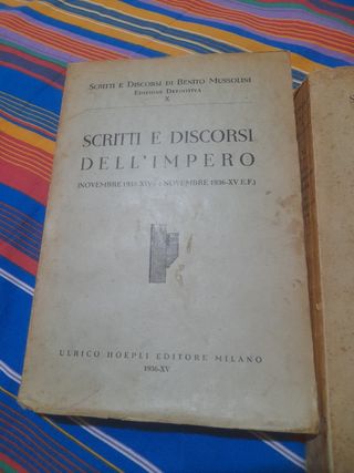 Coppia di due grandi libri 1936/38