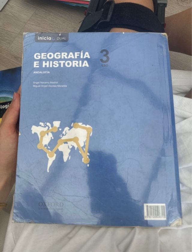 Libro geografía e historia