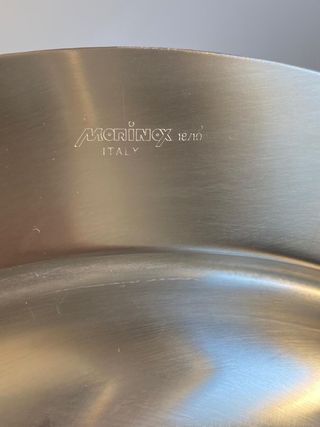 Vassoio acciaio e oro - Morinox