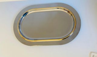 Vassoio acciaio e oro - Morinox