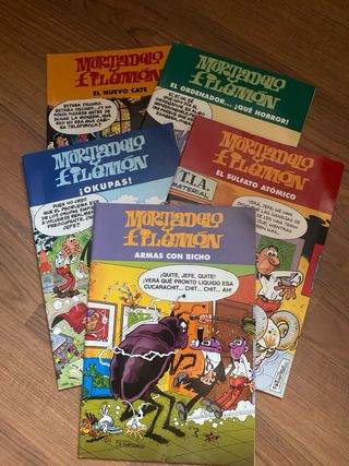 Tebeos Mortadelo y Filemon (pack de 5)
