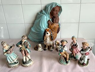 Lote de figuras de decoración