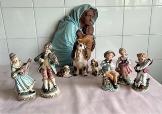 Lote de figuras de decoración