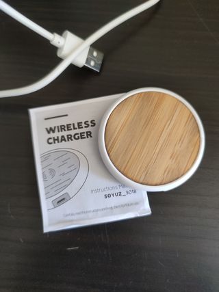 Carregador sem fios novo