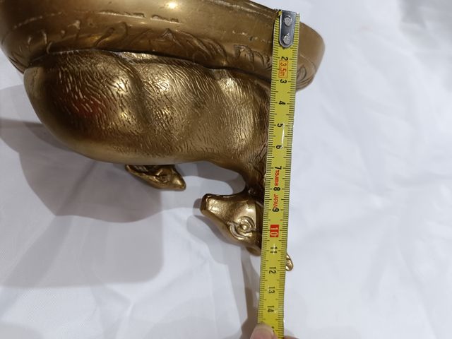 FIGURA FULVA IN BRONZO/METALLO