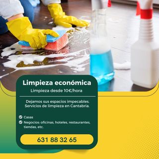 Servicios de limpieza en Cantabria