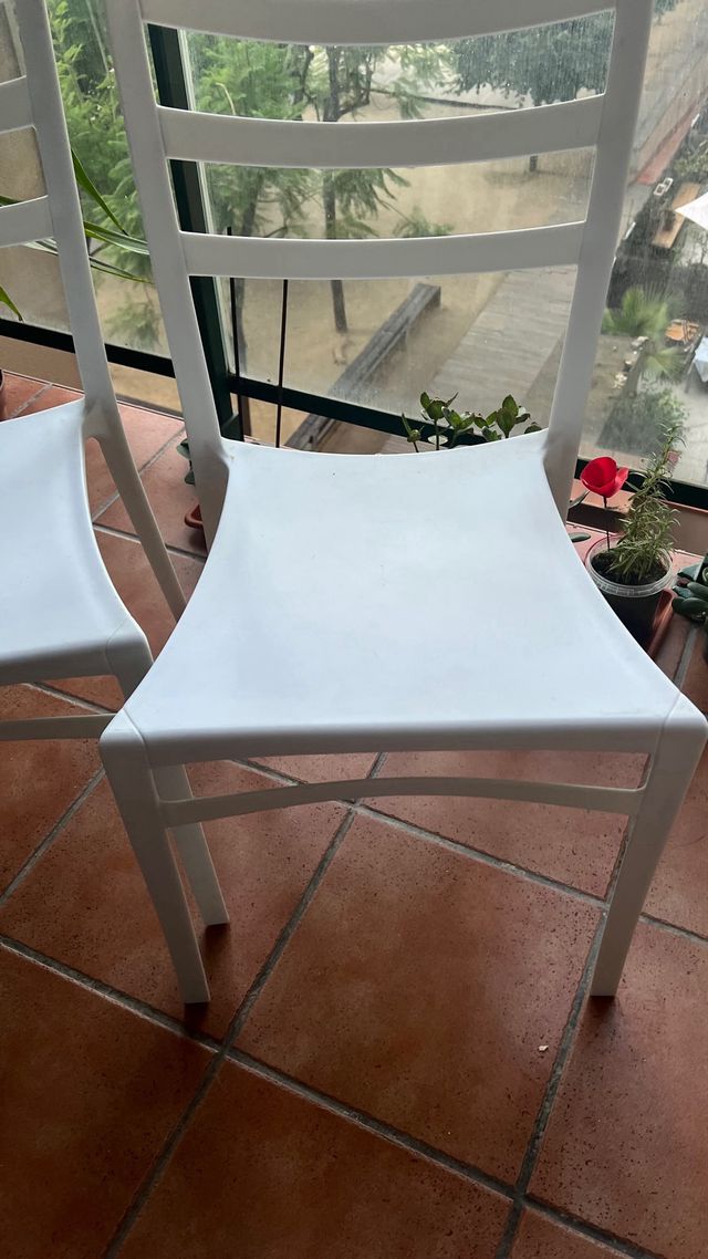 Sillas de plastico