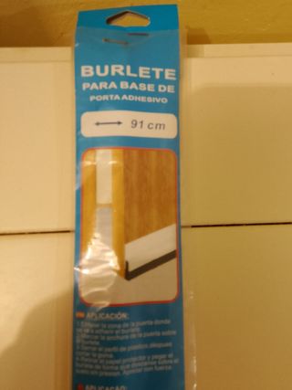 Burlete para puerta