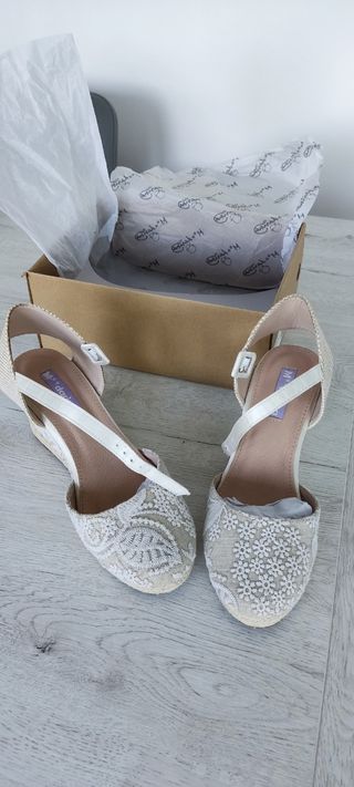 Alpargatas para novia 