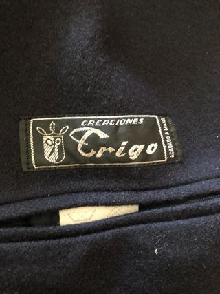 Abrigo caballero  lana largo. 