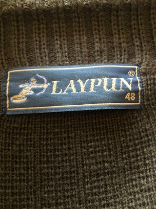Chaqueta punto y ante